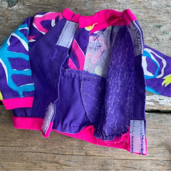 Barbie Purple and pink vintage 1990s era ski suit and boots - Picture 4 of 5